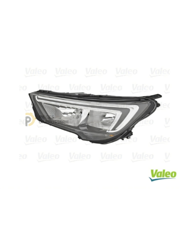 Phare gauche LED+H7 Valeo pour OPEL CROSSLAND X depuis 06/2017