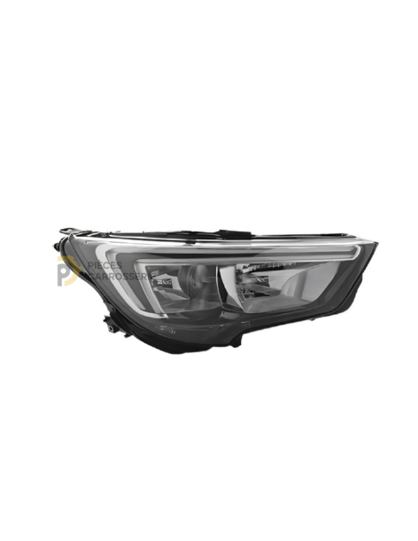 Phare droit LED + H7 pour OPEL CROSSLAND X depuis 06/2017