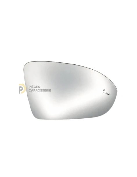 Glace support rétroviseur droit chauffant OPEL INSIGNIA II