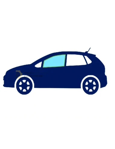 Vitre latérale fixe teintée verte OPEL VIVARO II et FIAT TALENTO II