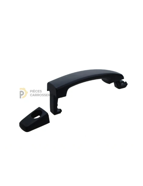 Poignée avant gauche noire peinte pour OPEL ZAFIRA B 06/05-01/08