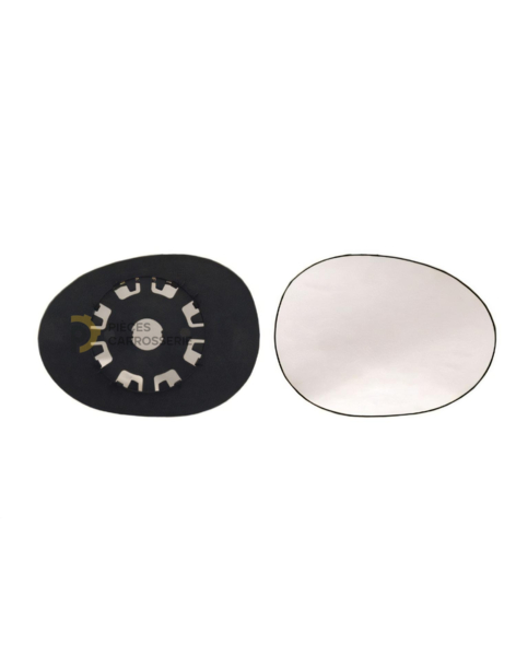Glace rétroviseur droit PEUGEOT 107 phase 1 et compatible