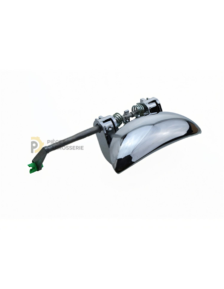 Poignée avant droite noire PEUGEOT 206 09/98-02/09 - Compatible