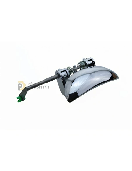 Poignée avant droite noire PEUGEOT 206 09/98-02/09 - Compatible