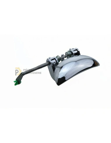 Poignée avant droite chromée pour PEUGEOT 206 (1998-2009)