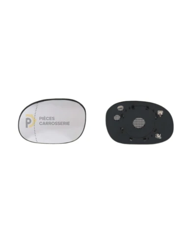 Glace rétroviseur gauche chauffant PEUGEOT 206 1998-2009