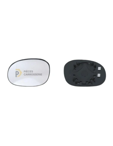Glace rétroviseur gauche grand angle PEUGEOT 206 1998-2009