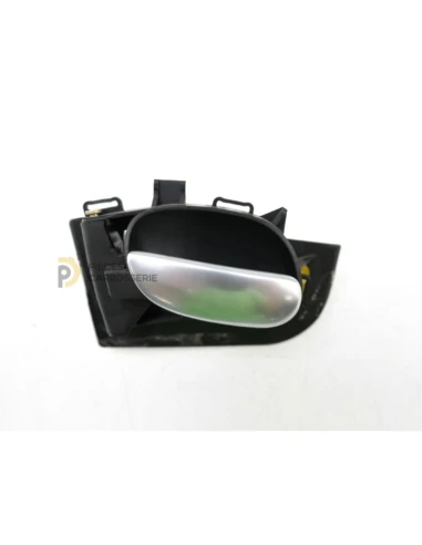Poignée intérieure gauche PEUGEOT 206 argent/noire 98-09
