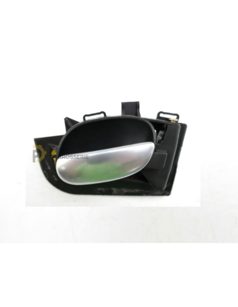 Poignée intérieure argent/noir PEUGEOT 206 (09/98-02/09)