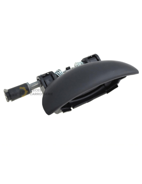 Poignée arrière droite noire texturée PEUGEOT 206 (98-09)