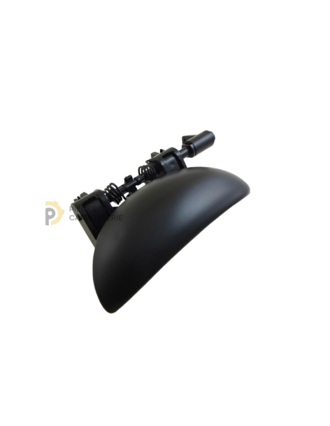 Poignée arrière droite noire lisse PEUGEOT 206 (98-09)