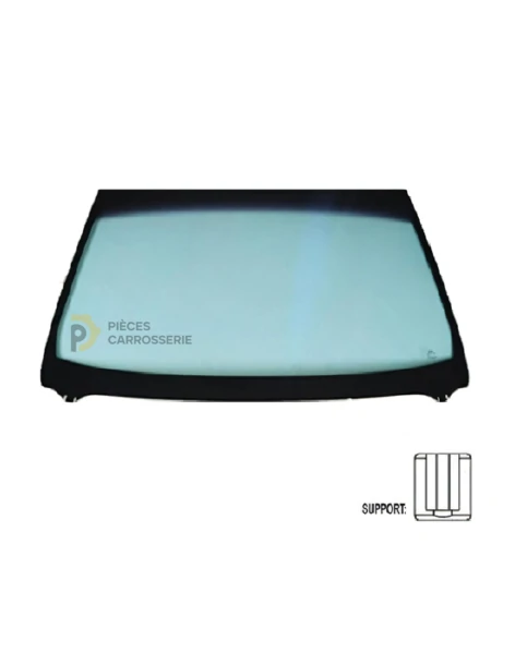 Pare-brise teinté vert athermique PEUGEOT 206 1998-2009