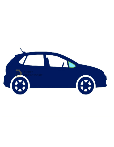 Vitre latérale fixe avant droite teintée verte PEUGEOT 208 I