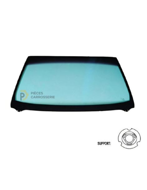 Pare-brise teinté vert acoustique pour PEUGEOT 3008 I Phase 2