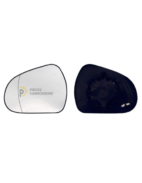 Glace rétroviseur gauche chauffante PEUGEOT 308 I 2007-2011