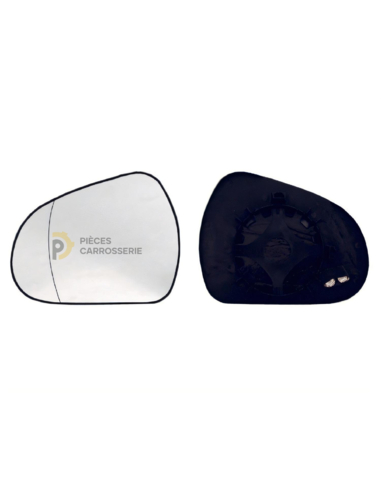 Glace rétroviseur gauche chauffante PEUGEOT 308 I 2007-2011