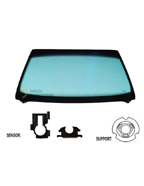 Pare-brise teinté vert acoustique PEUGEOT 308 II (10/2013-05/2017)