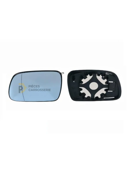 Glace bleue rétroviseur gauche PEUGEOT 407 phase 1 04/2004-06/2008