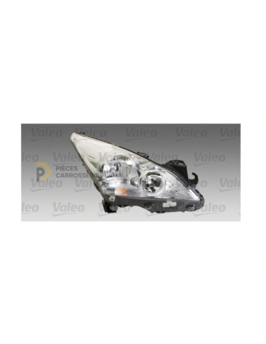 Phare gauche H7+H7 Valeo PEUGEOT 5008 I 09/2009-10/2013