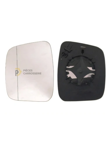 Glace support rétroviseur gauche grand angle PEUGEOT BIPPER