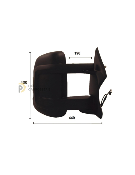 Rétroviseur droit électrique chauffant PEUGEOT BOXER II/III