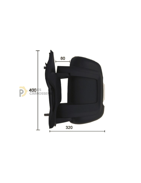 Rétroviseur gauche chauffant pour PEUGEOT BOXER II/III 06-20