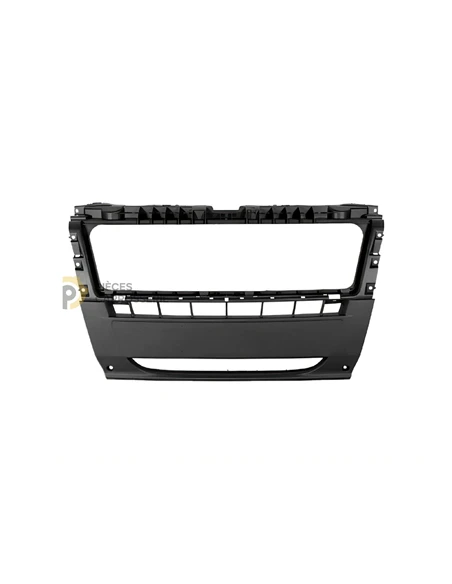 Centre pare-chocs avant noir PEUGEOT BOXER II 06/06-05/14