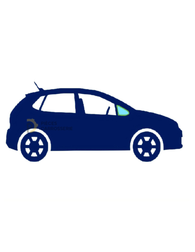 Vitre latérale fixe avant droite teintée verte PEUGEOT PARTNER II