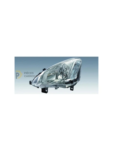 Phare gauche H4 [Valeo] pour PEUGEOT PARTNER II 05/2015-08/2018