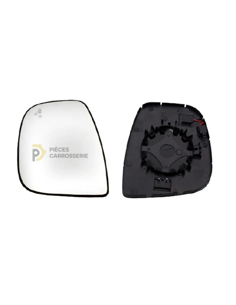 Glace rétroviseur gauche chauffant PEUGEOT PARTNER III