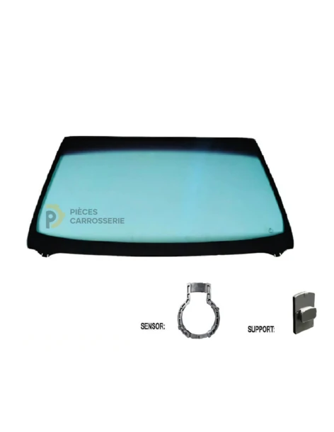 Pare-brise teinté vert acoustique pour Renault Clio V 2019-2023