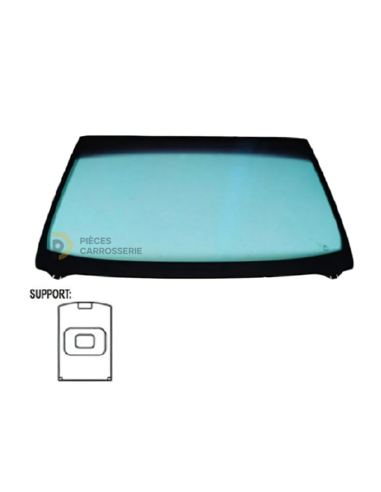 Pare-brise teinté vert RENAULT KANGOO II phase 1 et 2