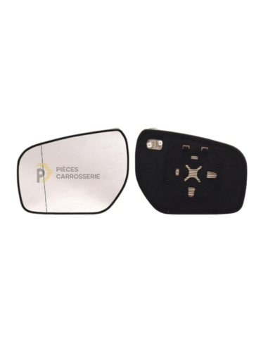 Glace chauffante rétroviseur gauche grand angle RENAULT KOLEOS I