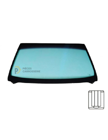 Pare-brise teinté vert RENAULT MASCOTT 2004-2010 - Compatible
