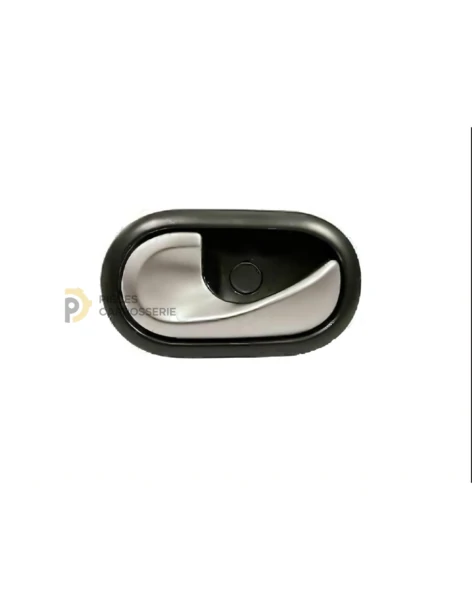 Poignée intérieure levier argent RENAULT MEGANE II et SCENIC II 2