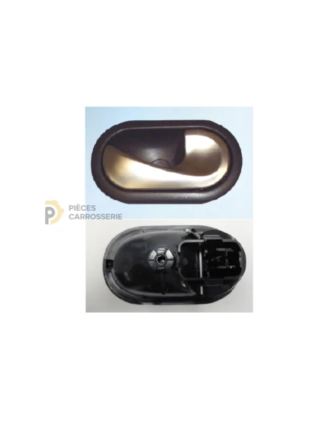 Poignée intérieure Chrome Renault Megane II (06-09)