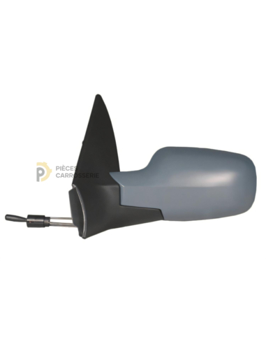 Rétroviseur gauche à peindre pour Renault Mégane II grand angle