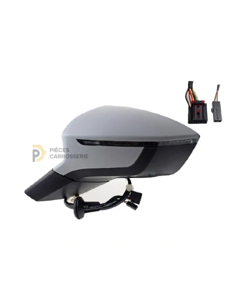 Rétroviseur gauche SEAT ATECA électrique chauffant à peindre