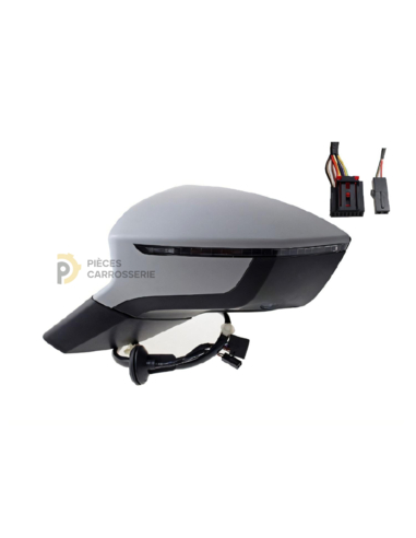 Rétroviseur gauche SEAT ATECA électrique chauffant à peindre