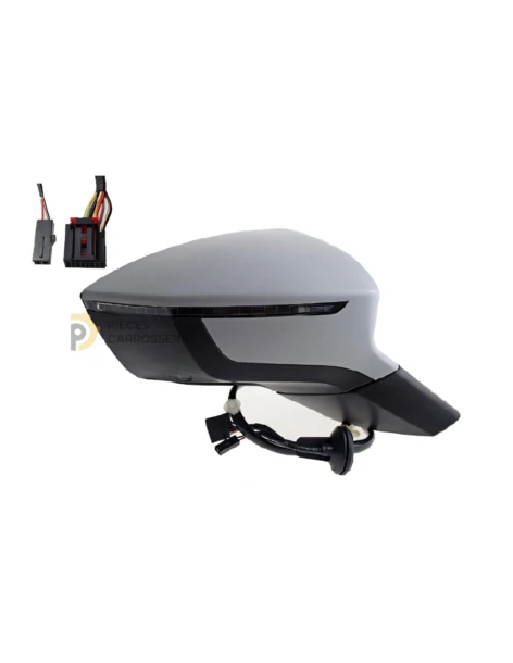 Rétroviseur droit électrique chauffant pour SEAT ATECA 2016-2020