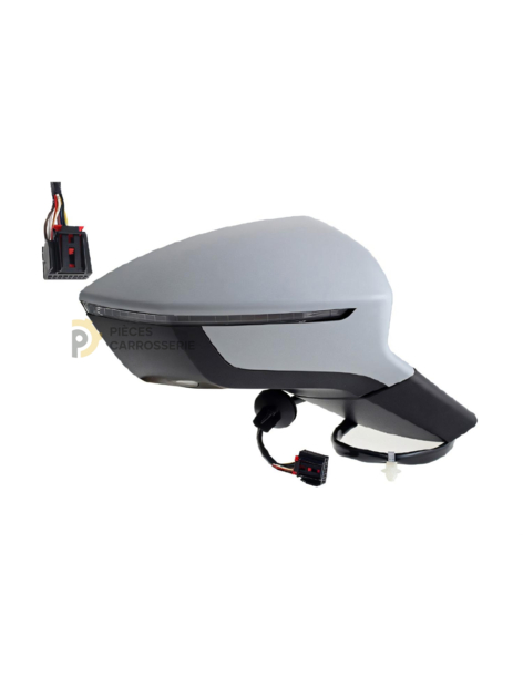 Rétroviseur droit électrique chauffant SEAT ATECA à peindre