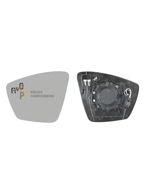Glace chauffante rétroviseur gauche électrochrome SKODA KODIAQ