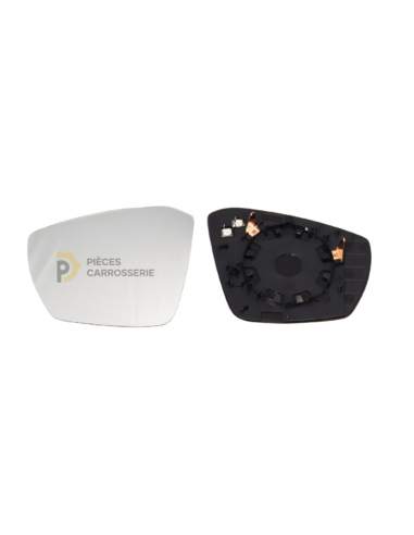 Glace rétroviseur gauche grand angle SKODA OCTAVIA III (5E)