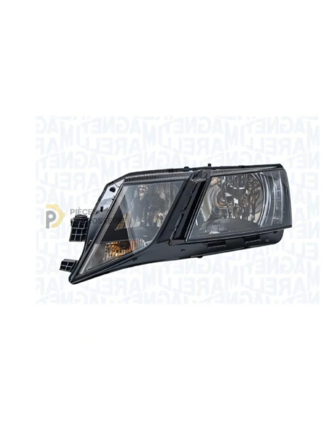 Phare gauche H7+H7 + LED Magneti Marelli pour Skoda Octavia III