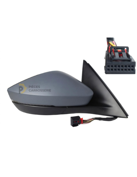 Rétroviseur droit électrique chauffant SKODA SCALA III 2019+