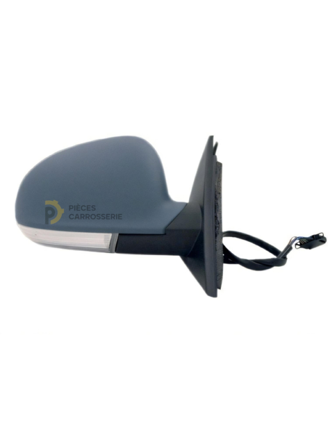 Rétroviseur droit électrique chauffant à peindre Skoda Superb I