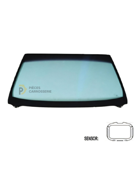 Pare-brise athermique teinté vert SKODA SUPERB II (3T) 2008-2013