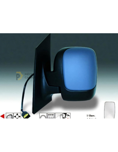 Rétroviseur gauche électrique chauffant pour Toyota Proace I