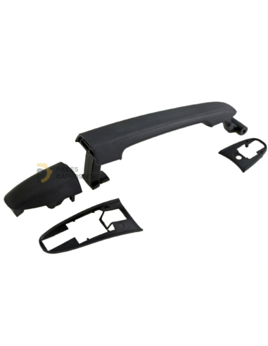 Poignée avant droite noire VOLKSWAGEN CRAFTER I 06/06-05/11