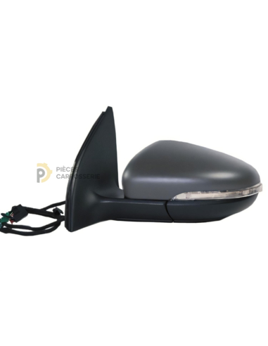 Rétroviseur gauche électrique chauffant à peindre VW Golf 6